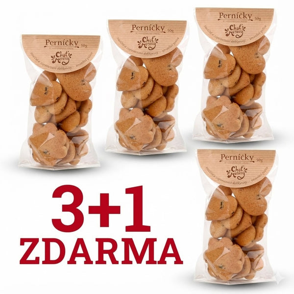 3+1 Zadarmo Perník s Orechmi
