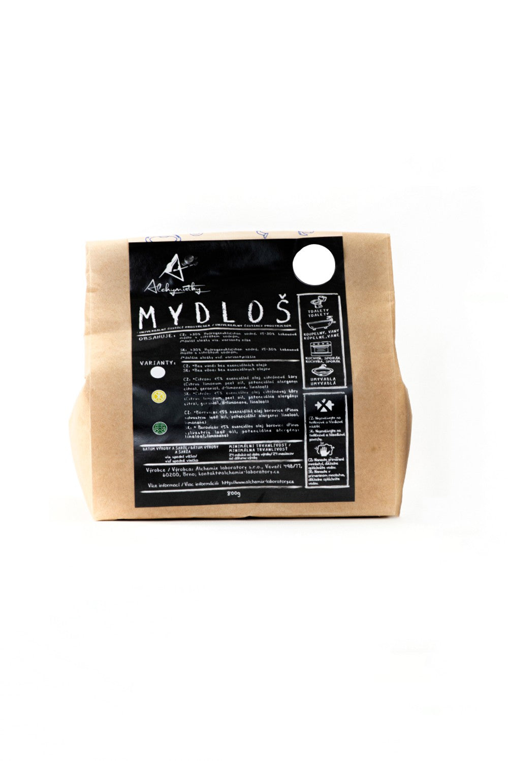 Mydloš - unscented - refill - 400g/800g