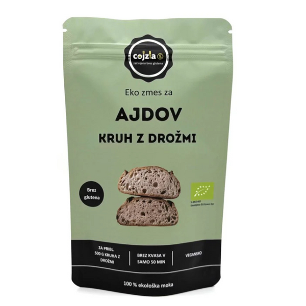 Zmes za ajdov kruh z drožmi EKO, 250 g