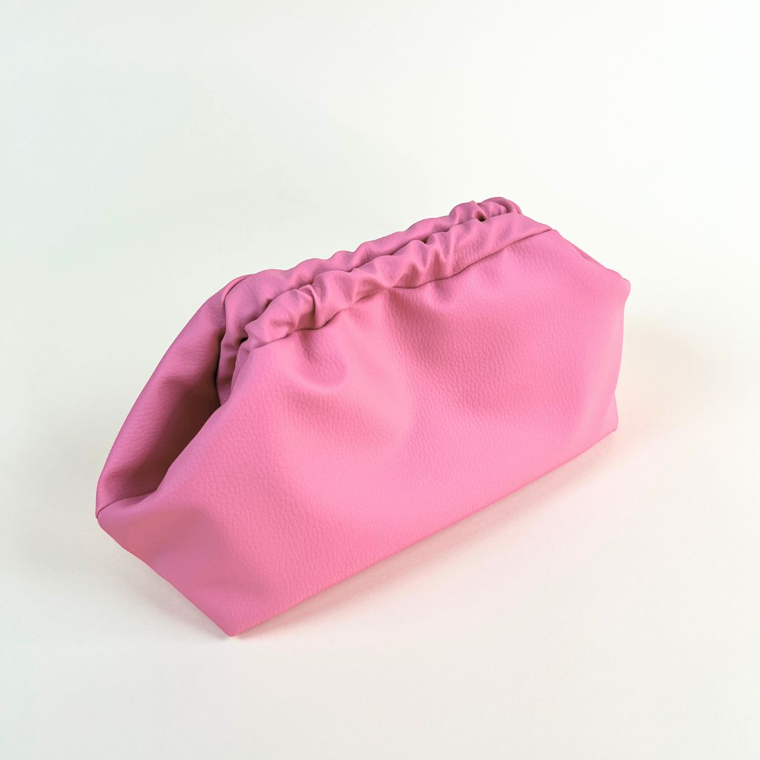Hammered Eco-Leather Pouch