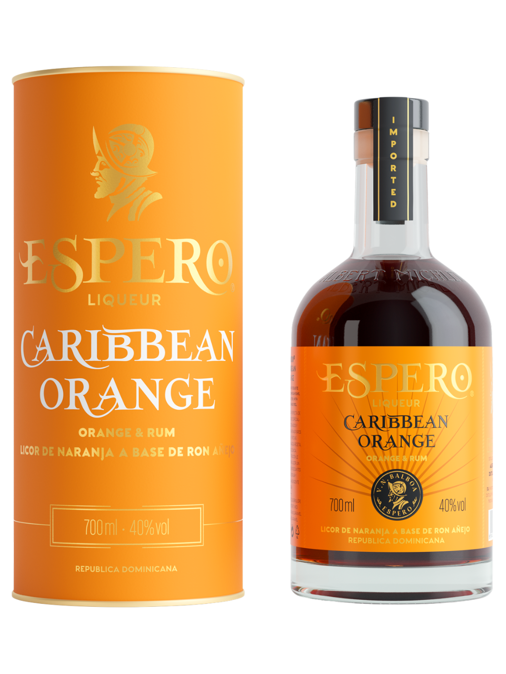 Espero Caribbean Orange 40% 0.7l