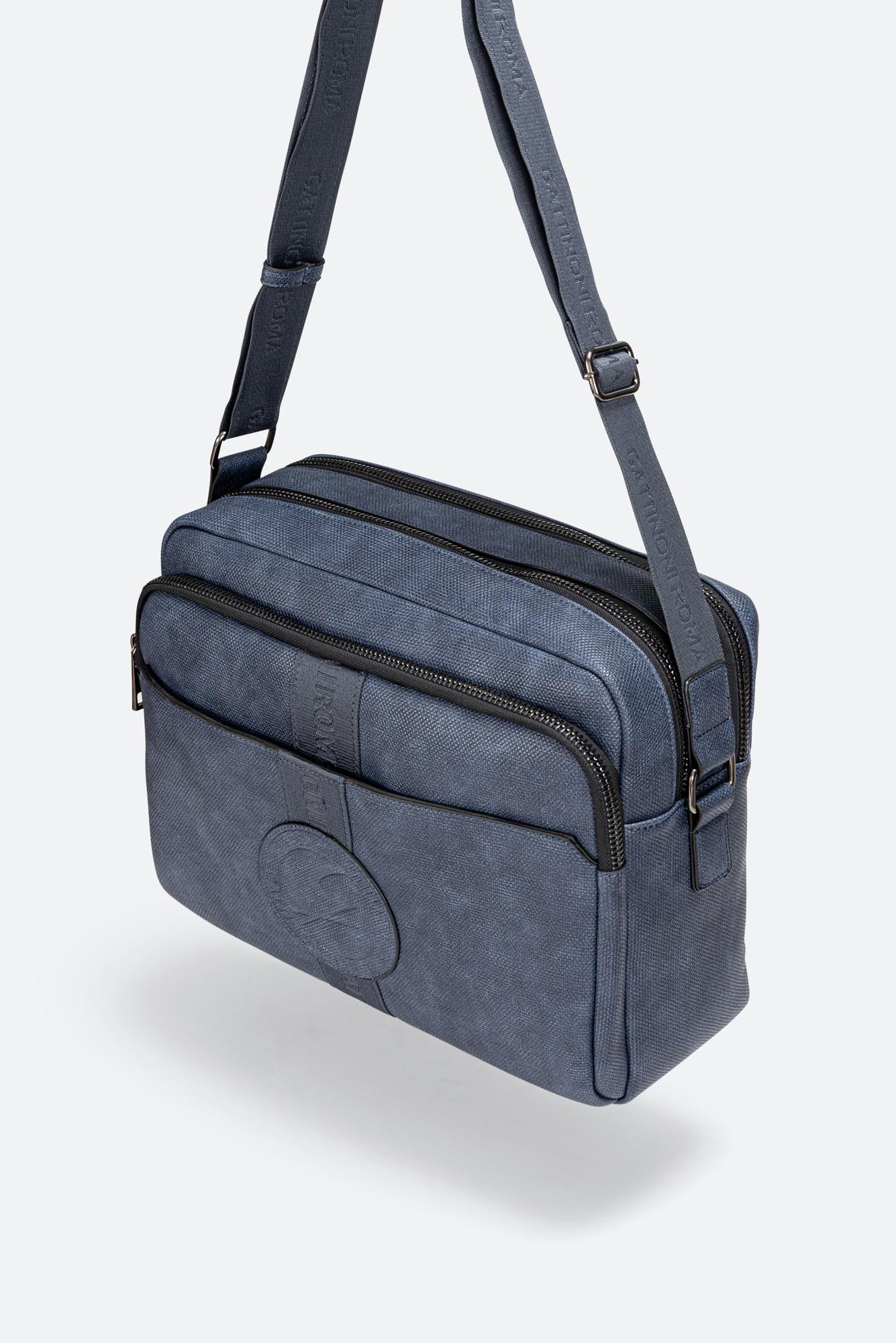 Blue Men's Messenger Gattinoni