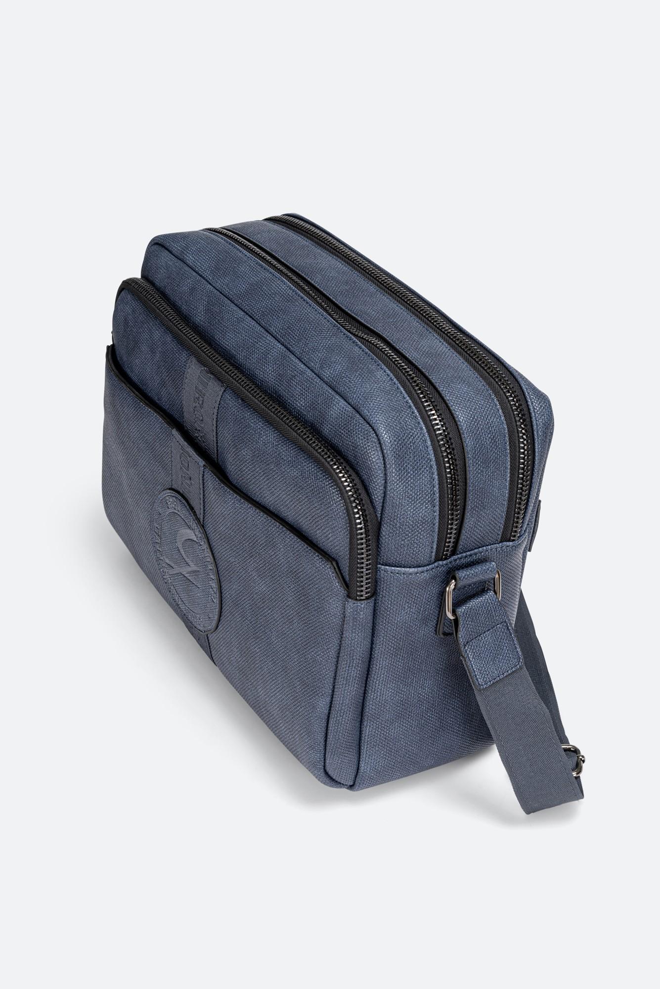 Blue Men's Messenger Gattinoni
