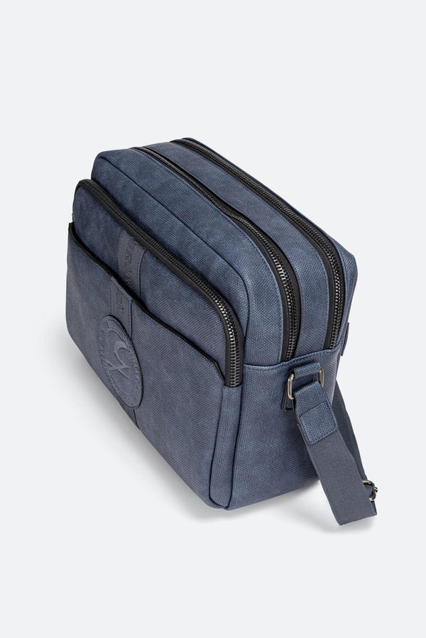 Blue Men's Messenger Gattinoni