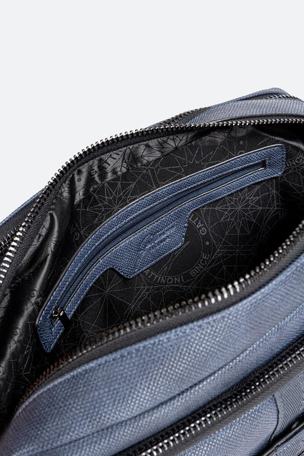 Blue Men's Messenger Gattinoni