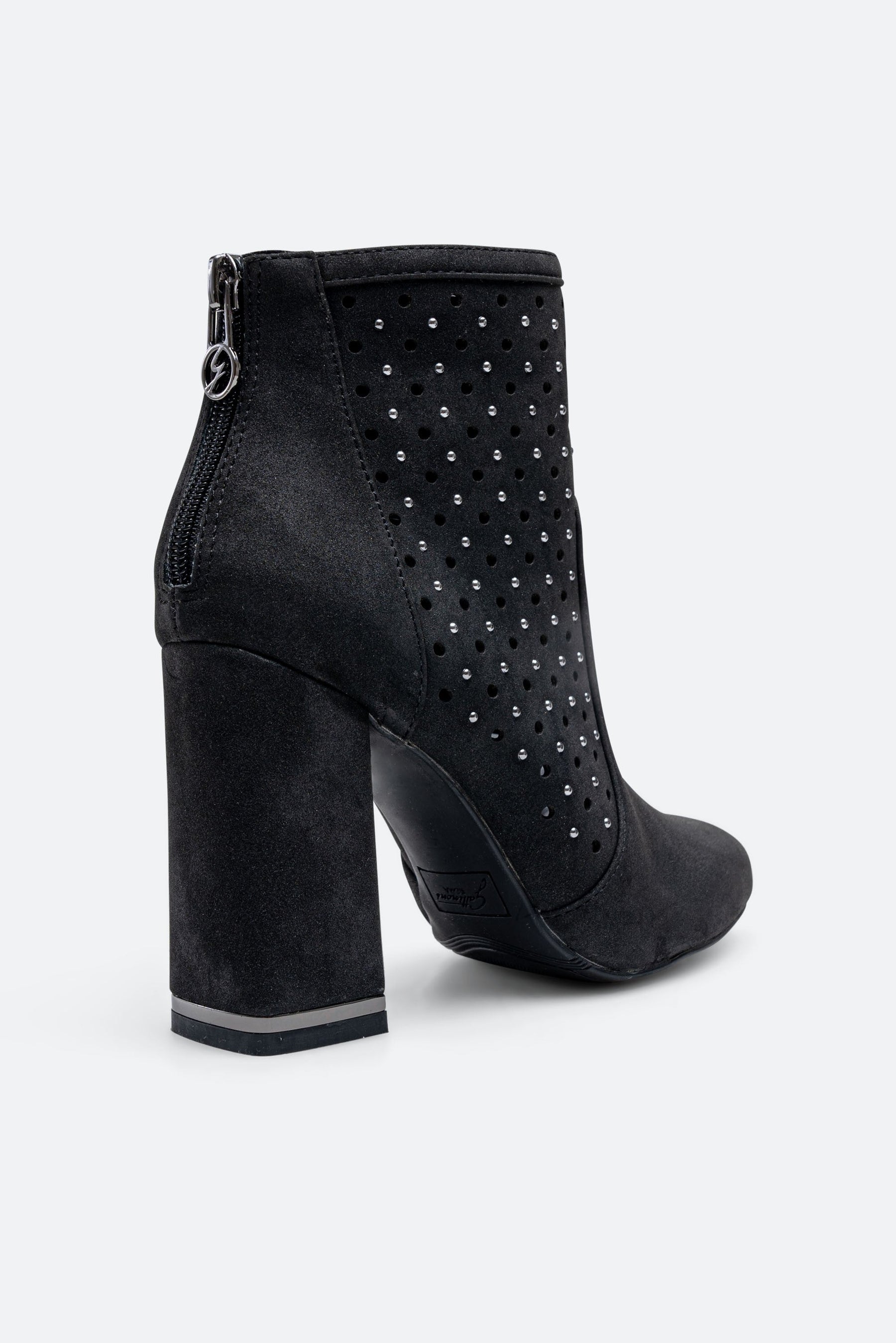 Black suede ankle boot Gattinoni
