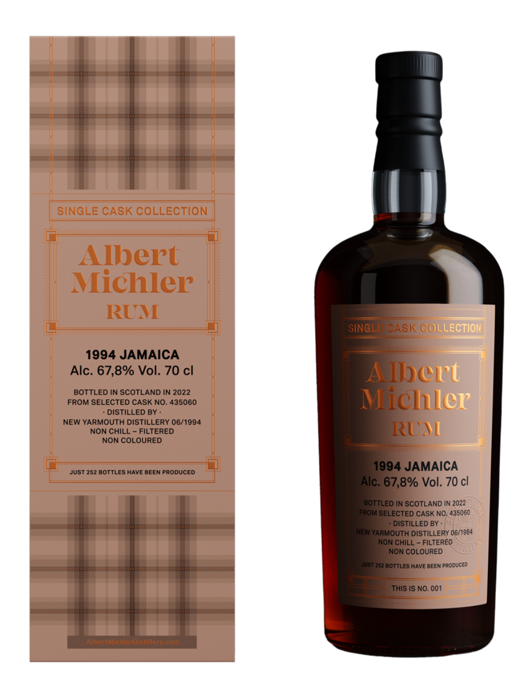 Albert Michler Single Cask Jamaica 1994 67.8% 0.7l