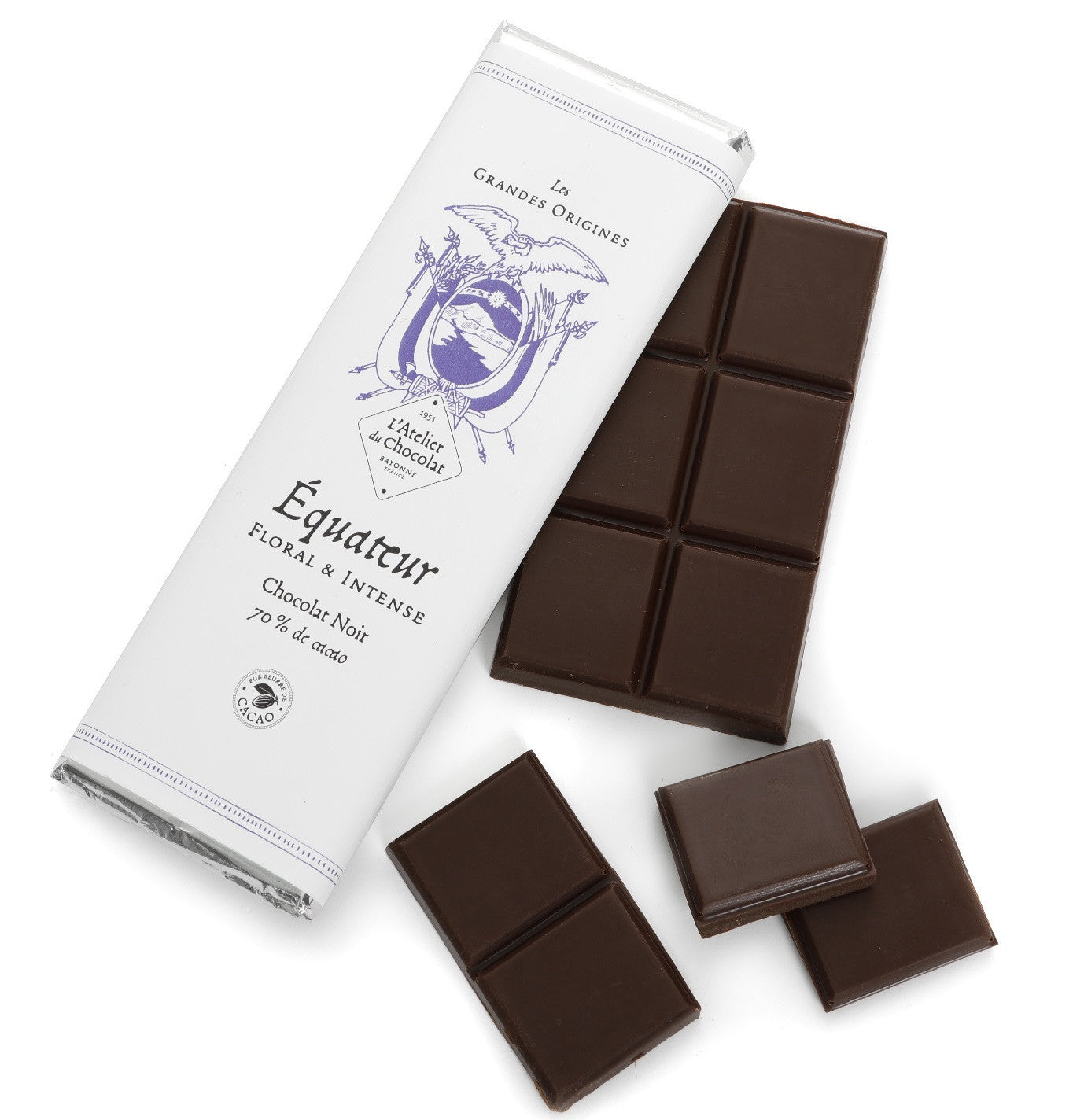 Trio of Chocolate Bars from Great Origins