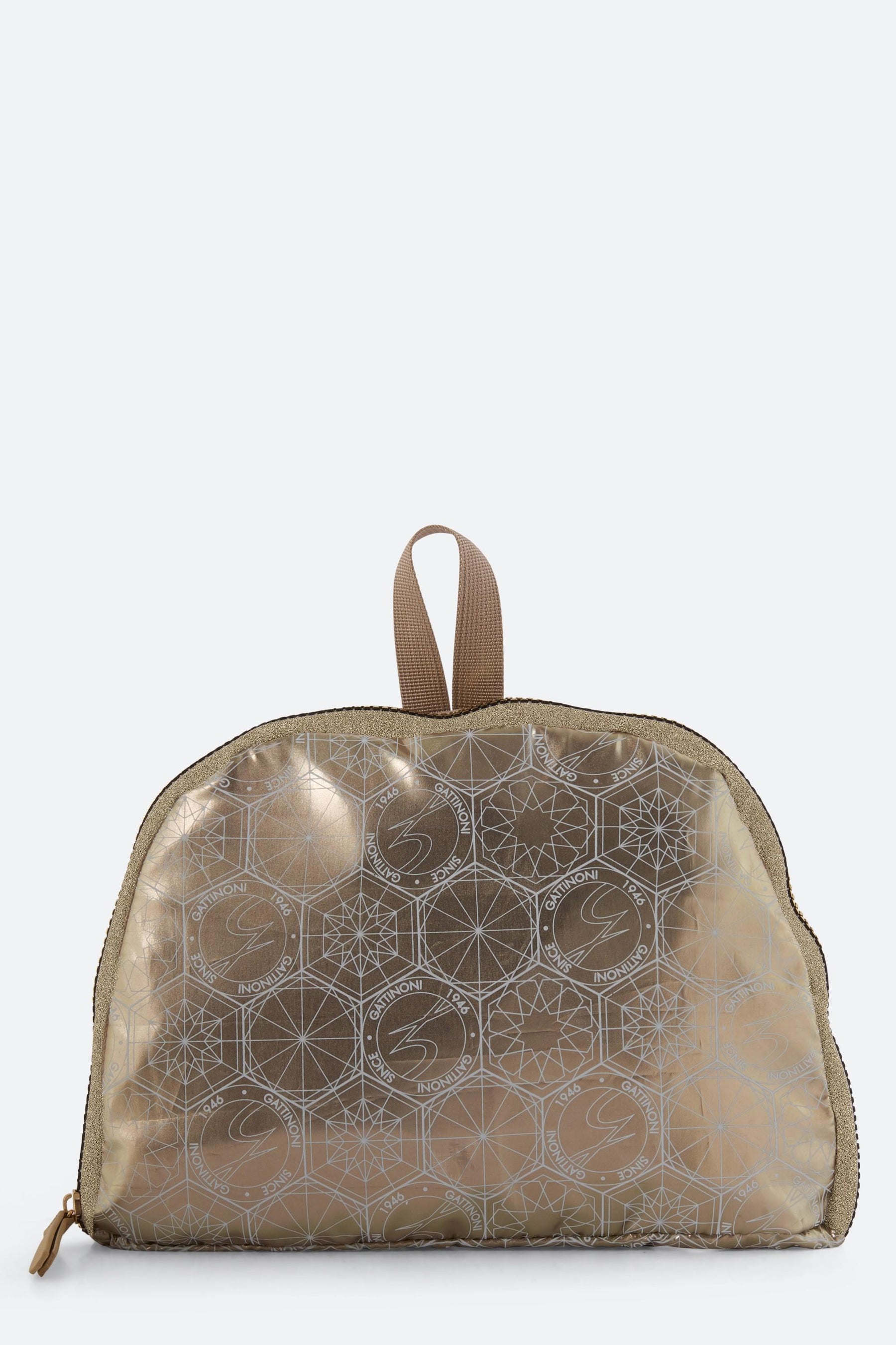EasyChic Sparkly Gold Backpack