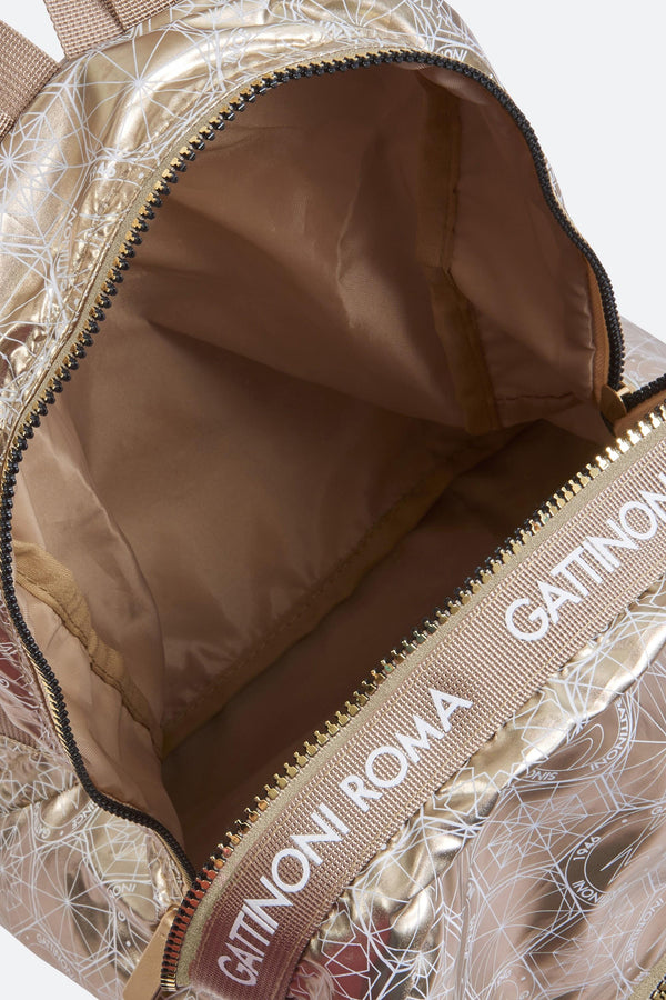 EasyChic Sparkly Gold Backpack