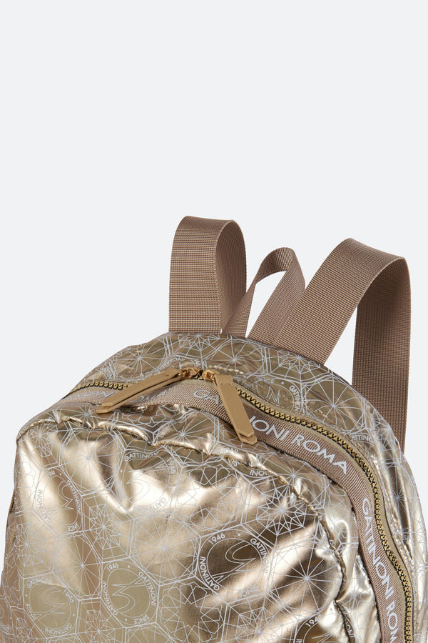 Mochila Dorada Brillante EasyChic