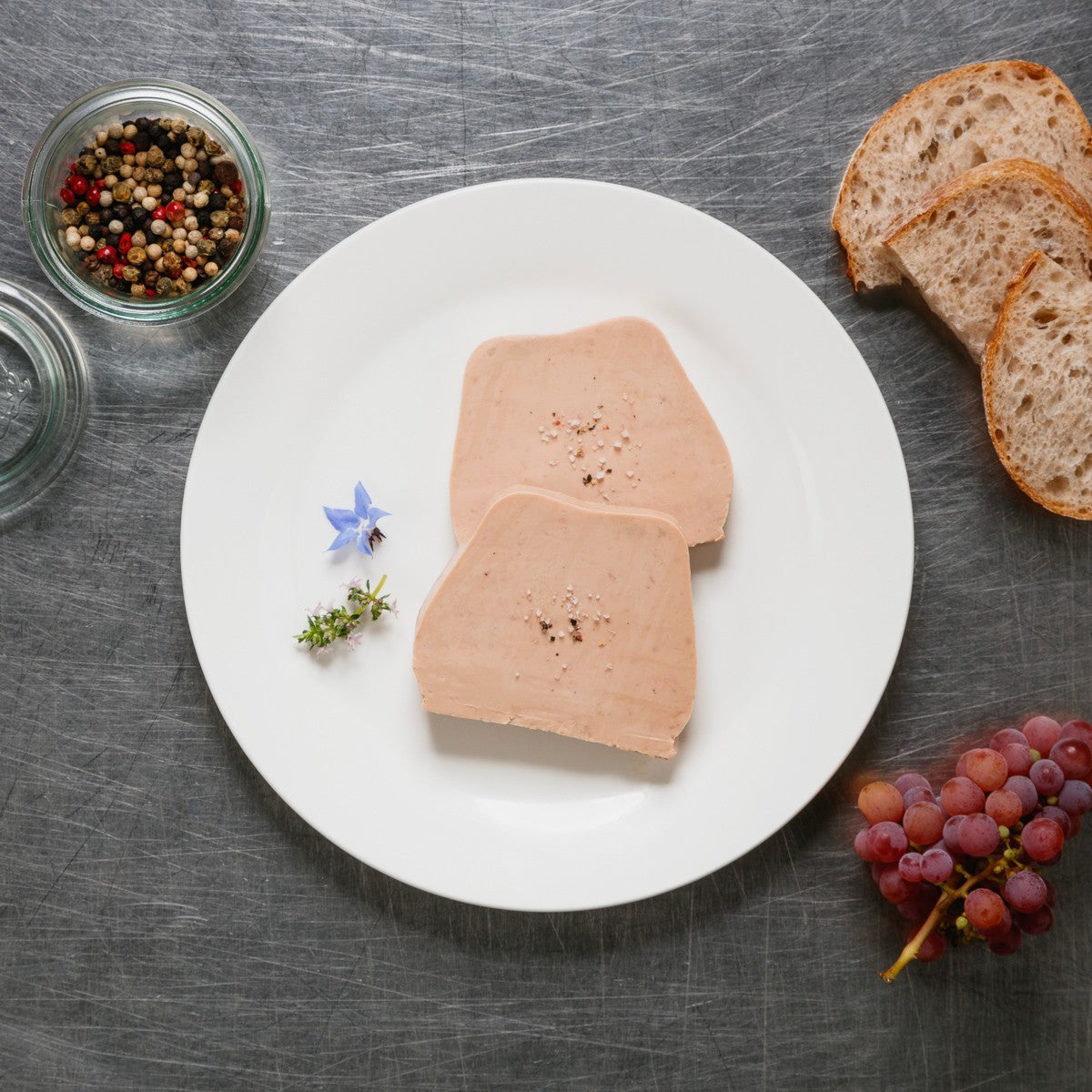 Traditional Goose Foie Gras, 2 slices - 120g
