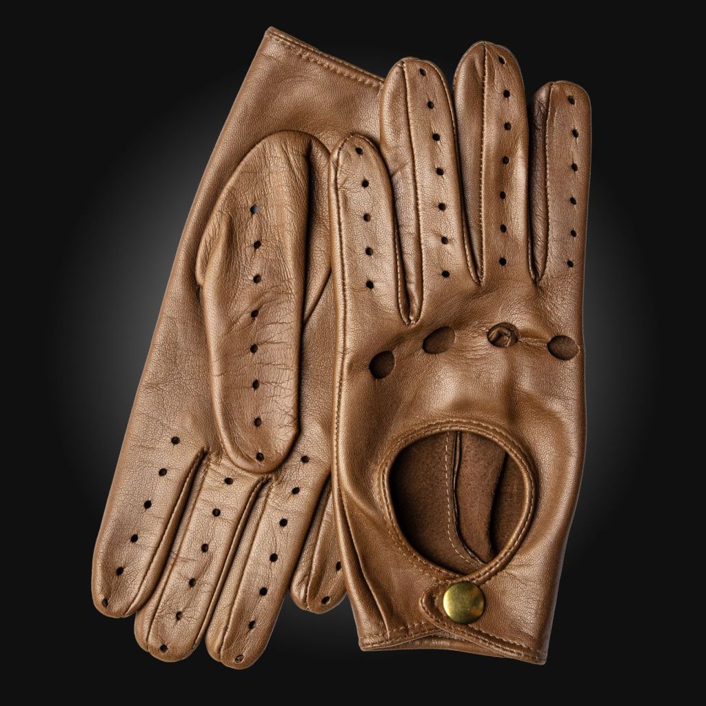 Women's Elegant Leather Driving Gloves for City Use