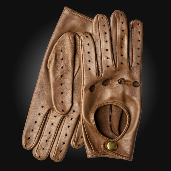 Women's Elegant Leather Driving Gloves for City Use