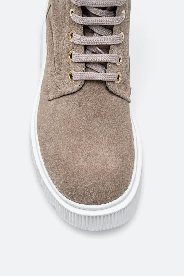 Stivaletto Joplyn scamosciato colore beige