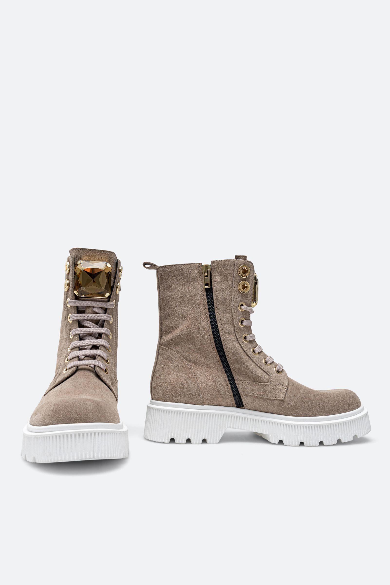 Stivaletto Joplyn scamosciato colore beige