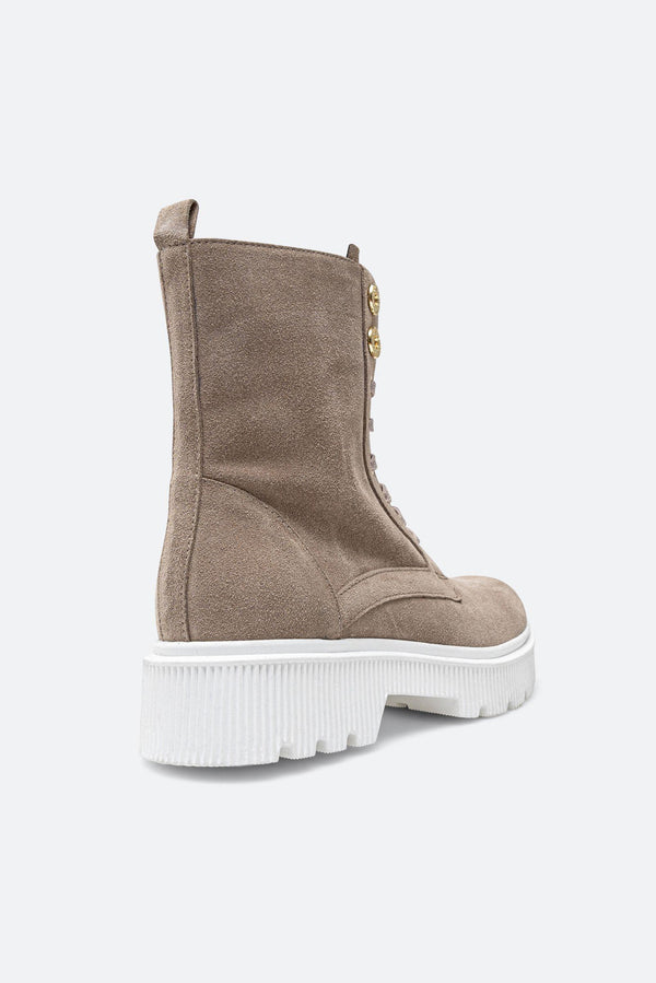 Stivaletto Joplyn scamosciato colore beige