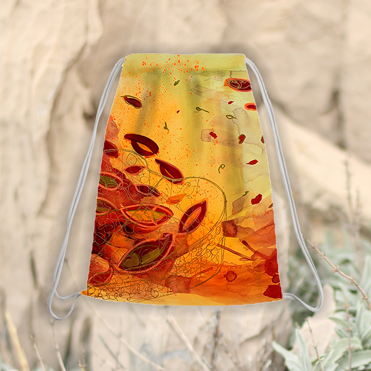 Ruksak na vezanje - Ribe i zamka