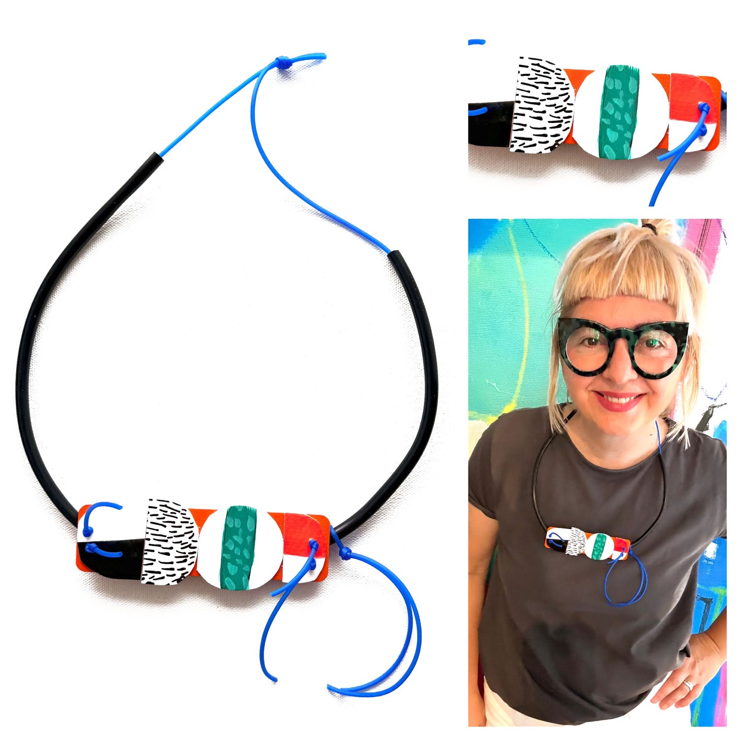 Green Line Necklace