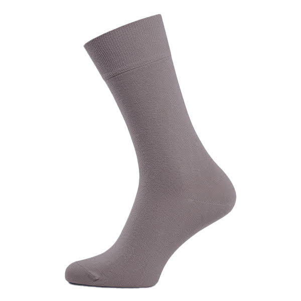 Cotton Men's Socks – Basic | Gray