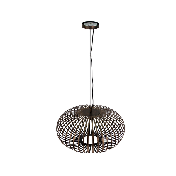 Moderne Chericoni Curvato Hängelampe, Ø60 cm, 1-flammig, E27, Bronze, sorgt für behagliche und stilvolle Beleuchtung.