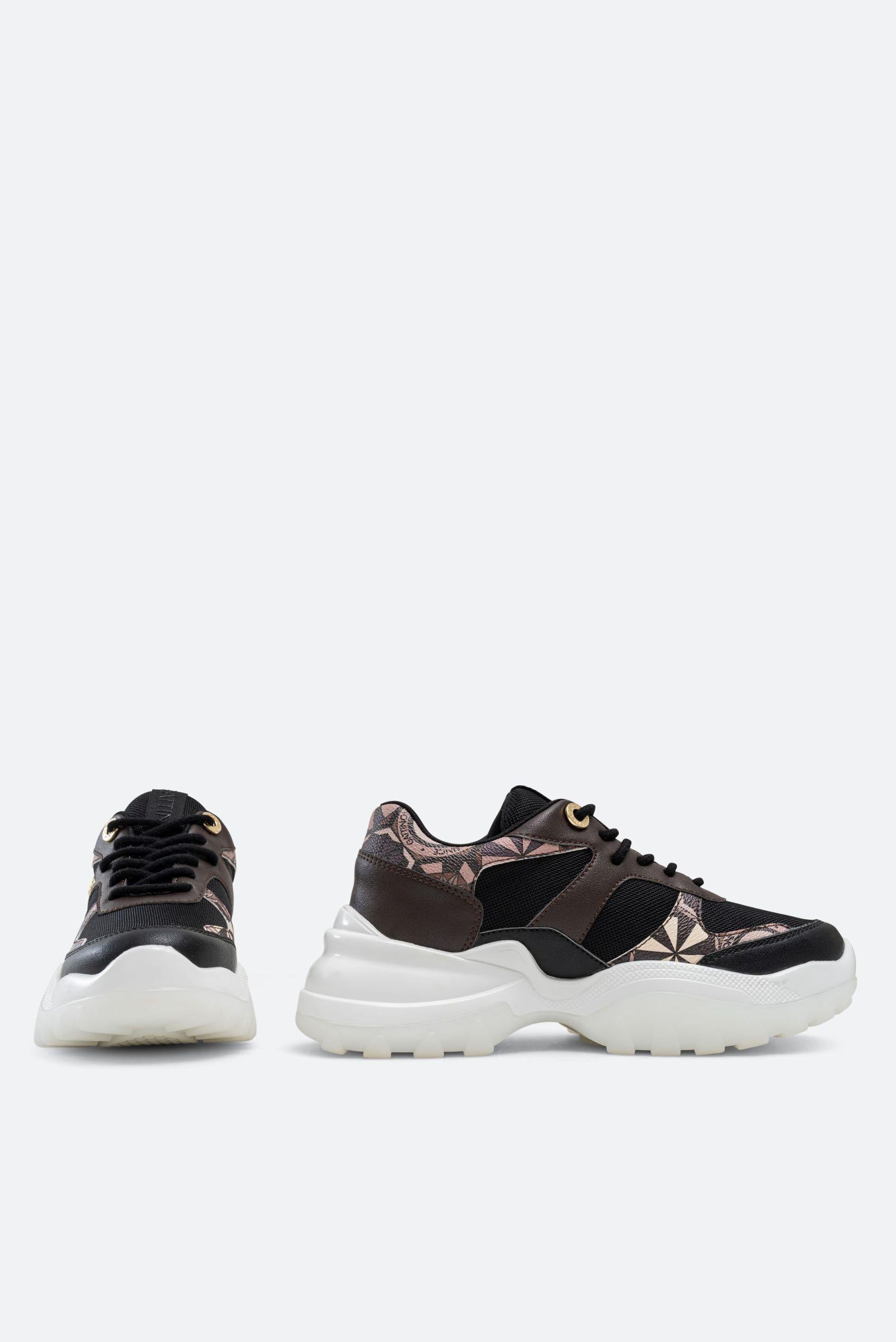 Osaka Sneakers in Faux Leather Teodosia Desert Print