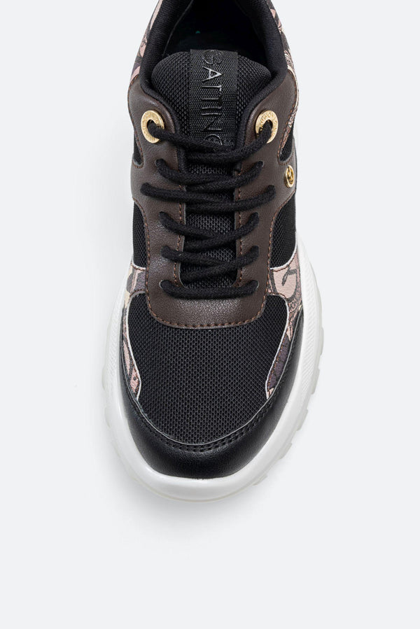 Osaka Sneakers in Faux Leather Teodosia Desert Print