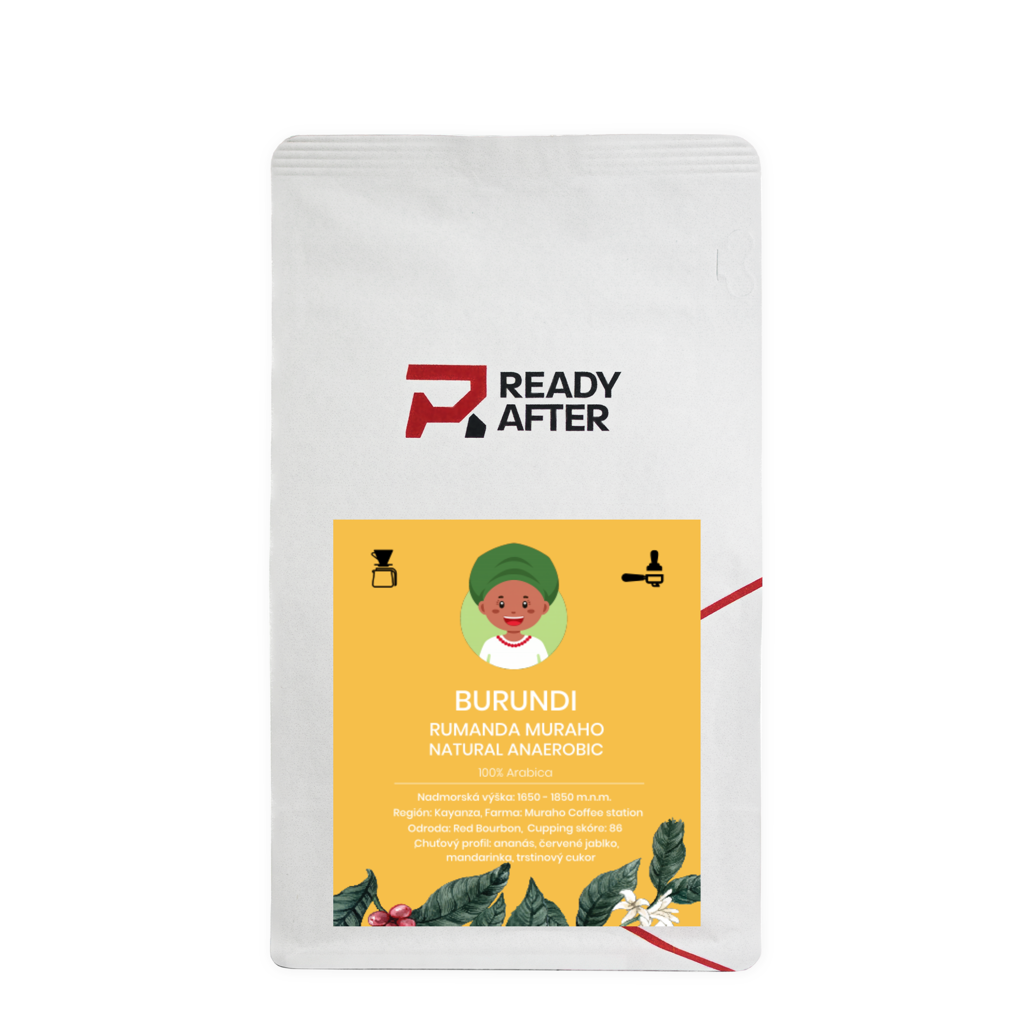 Burundi Rumanda Muraho Natural Anaerobic  - káva 100% Arabica Balenie: 1000g