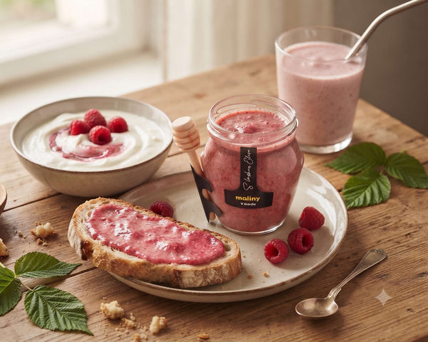 Gift Honey with Raspberries Elisa 250 g