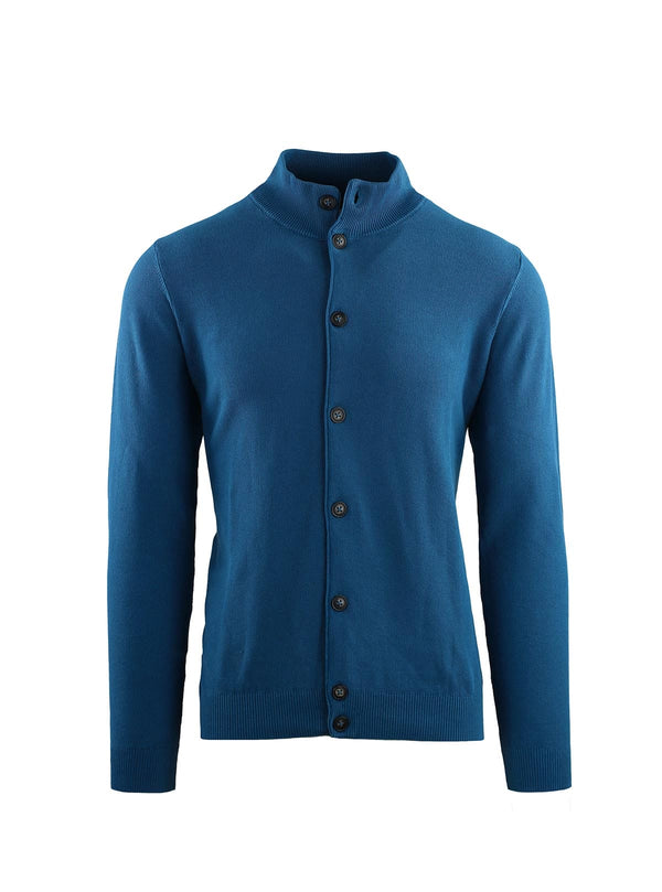JACKET WITH RICE GRAIN TEXTURE AND BUTTONS