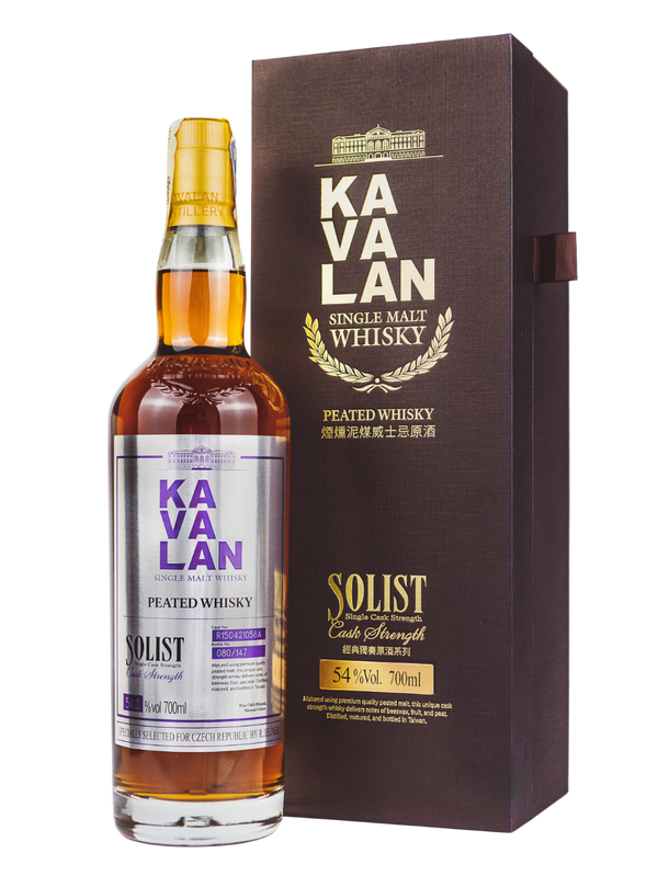 Kavalan Peated Single Cask 54% 0.7l