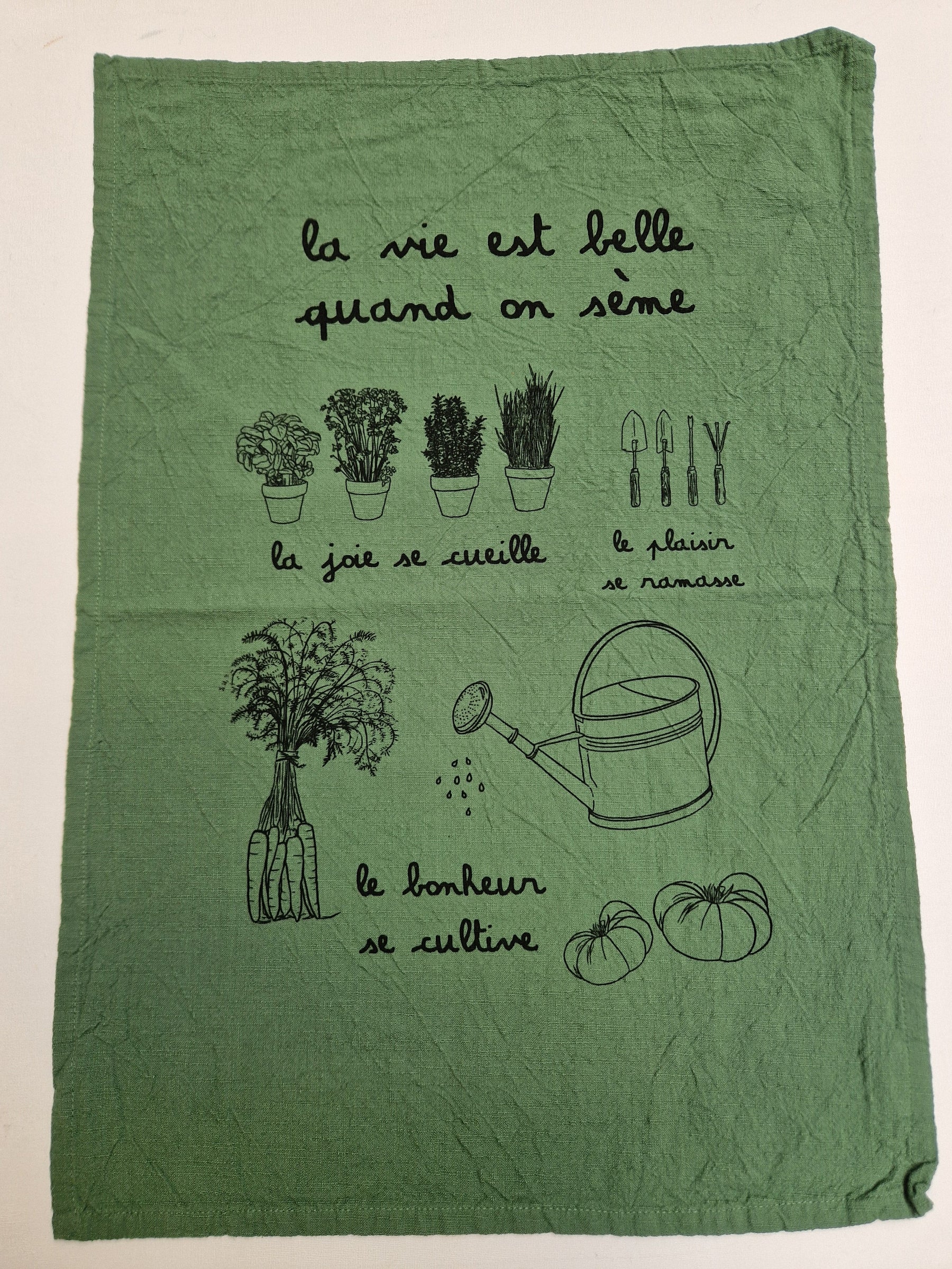 Towel life is beautiful when we sow