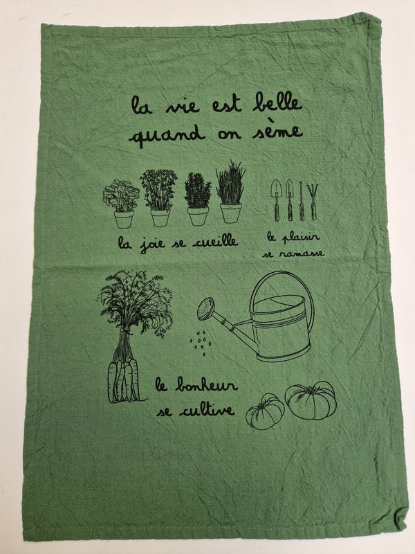 Towel life is beautiful when we sow