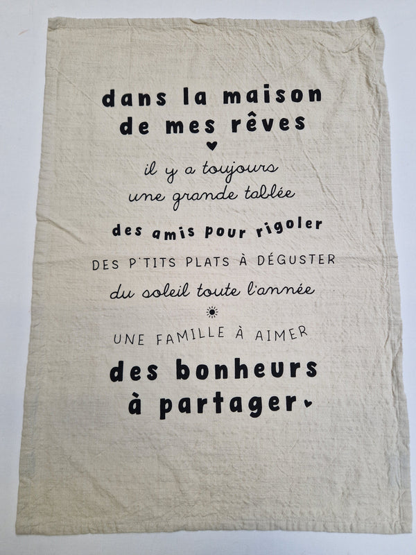 Keukenhanddoek van mijn dromen