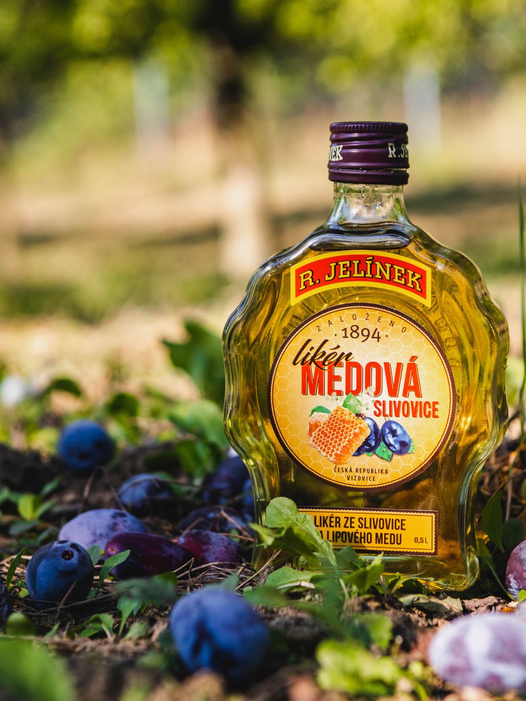Medová slivovice 35% 0,7l
