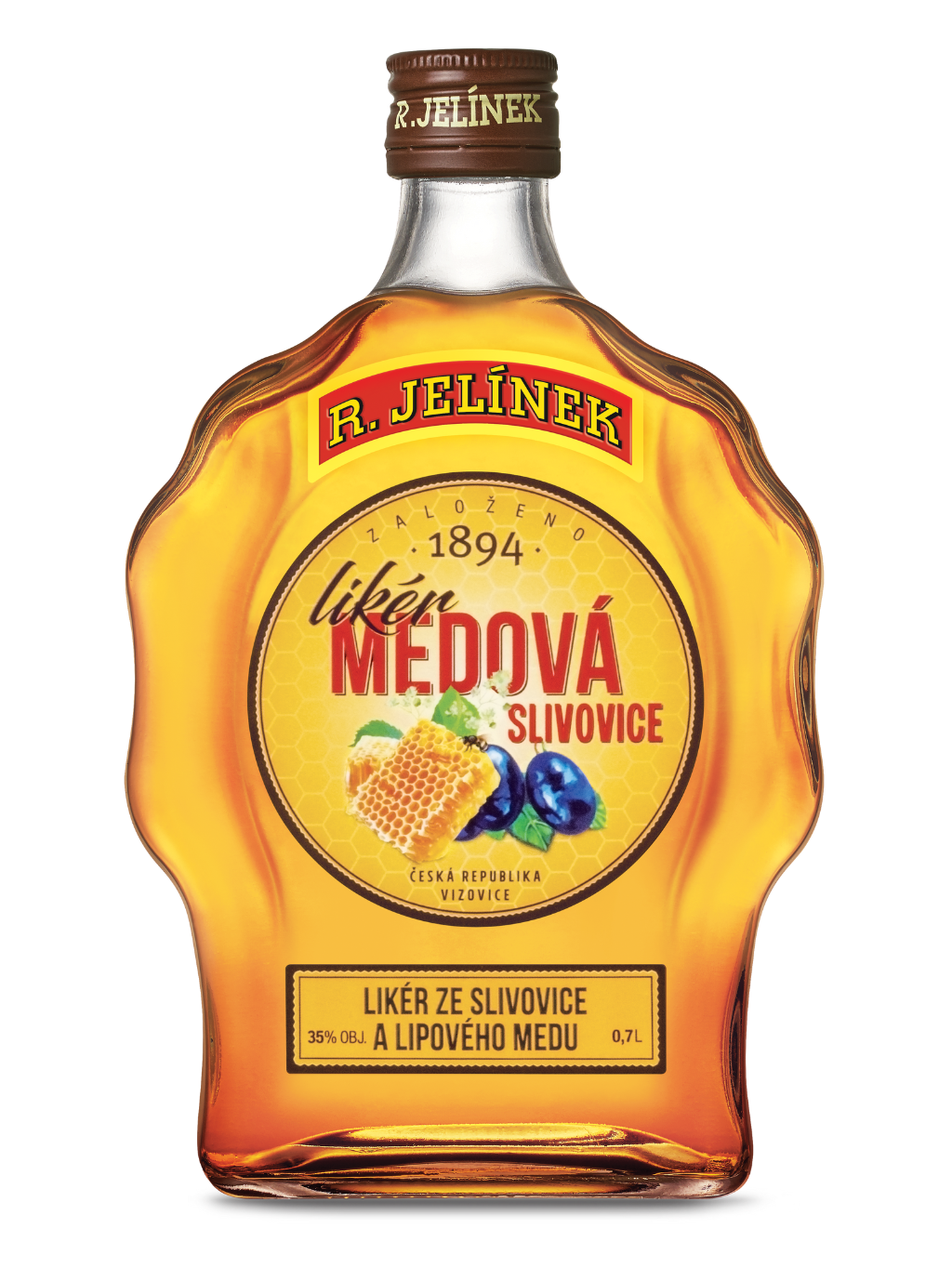 Medová slivovice 35% 0,7l