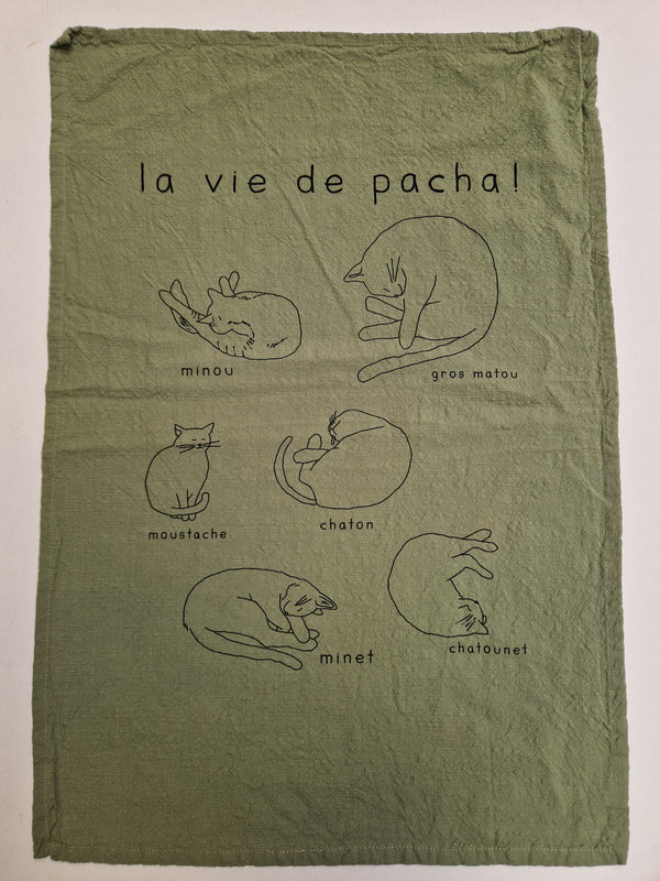 Cat Tea Towel