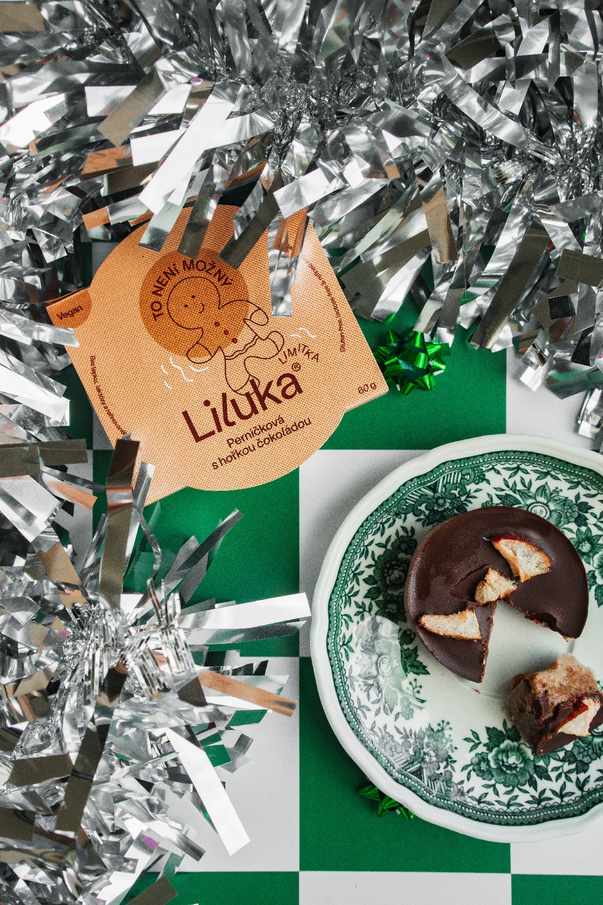 Liluka Gingerbread with Dark Chocolate