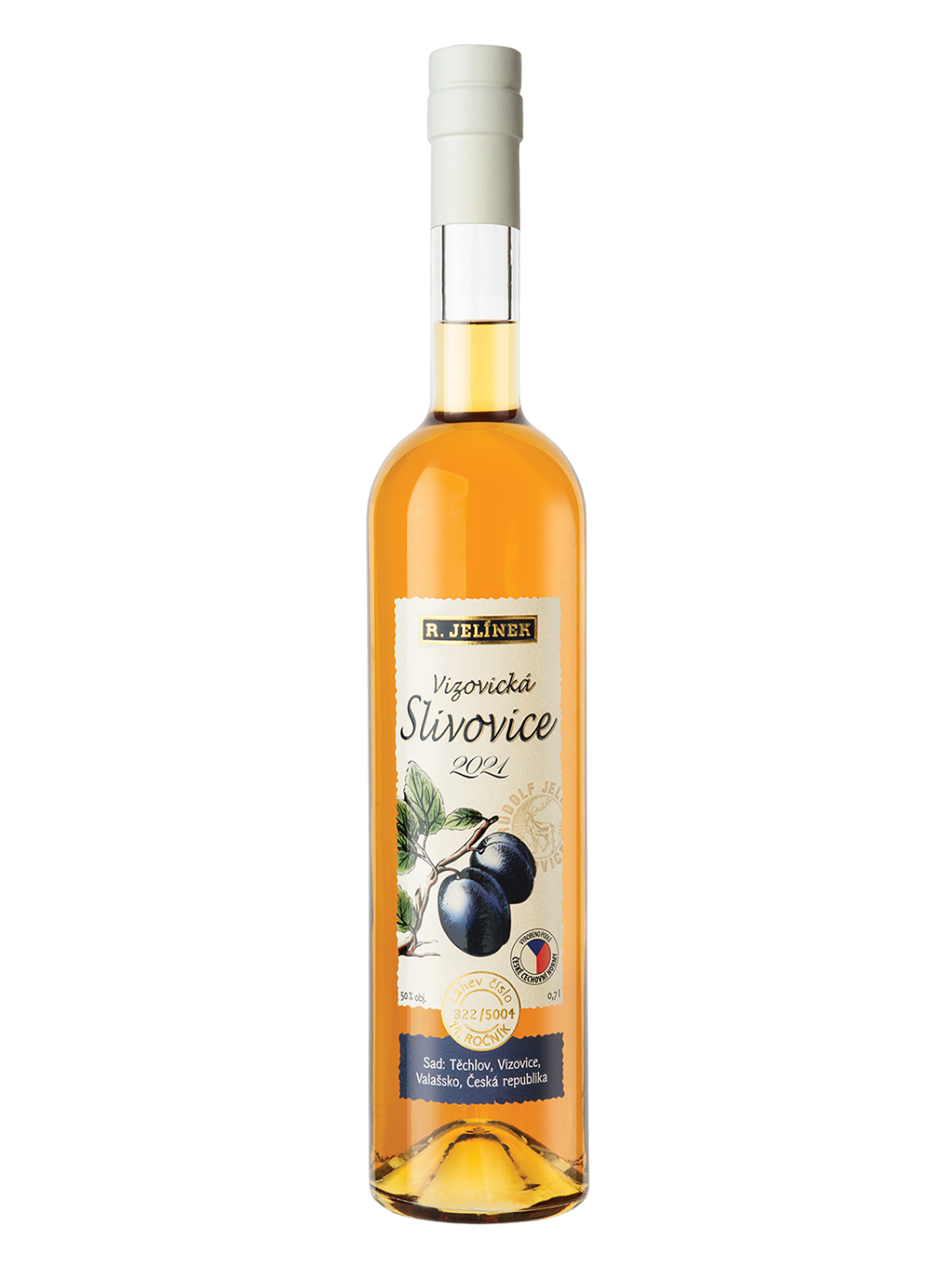 Vizovice Plum Brandy 2021 50% 0.7l