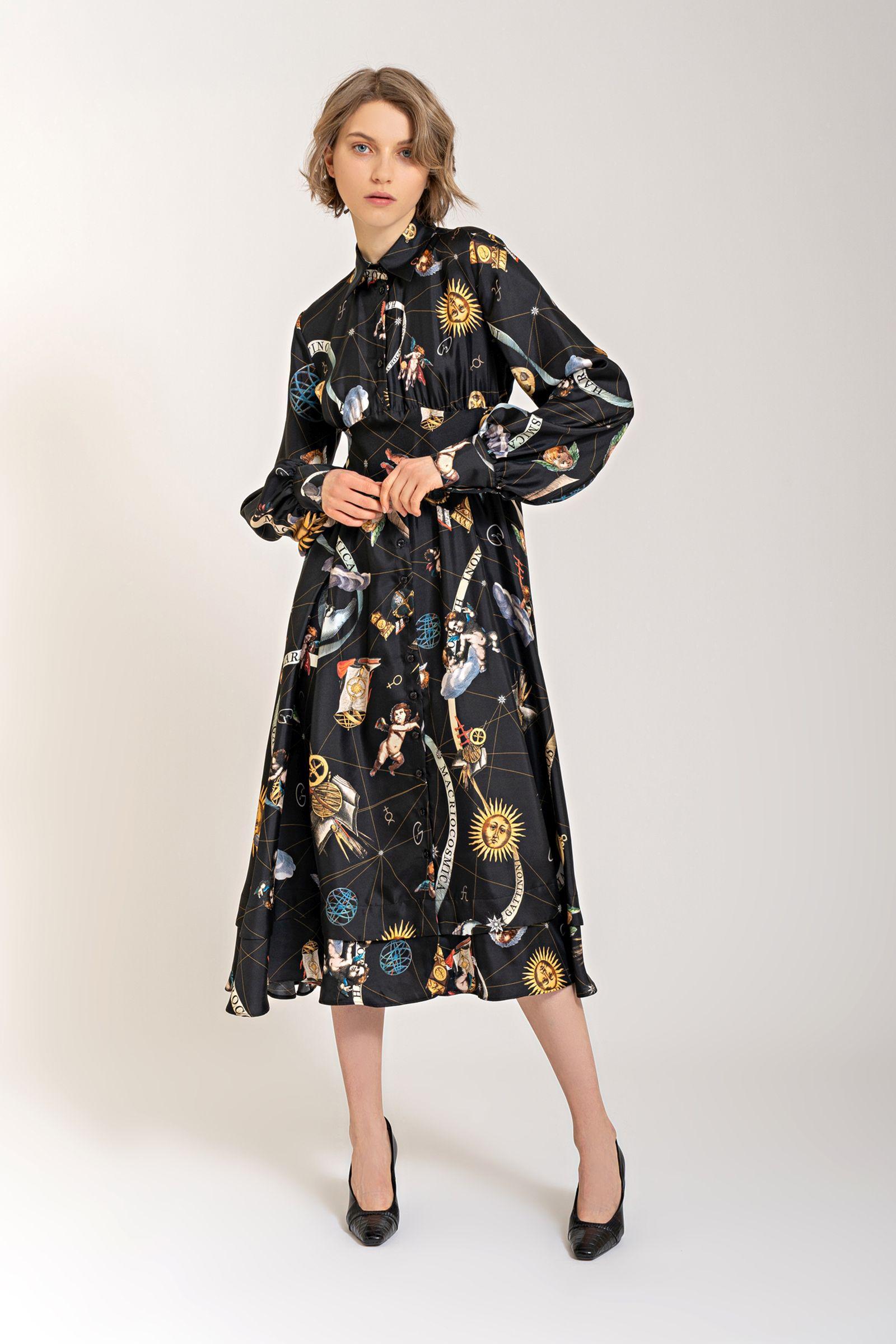 Harmonia Macrocosmica Shirt Dress