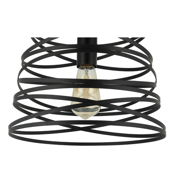 Chericoni Asti Pendant Lamp - 1 light - Ø 35 cm - Black - Made of Iron & Metal