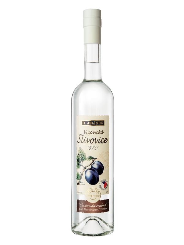 Vizovice Plum Brandy 2021 Čačanská Rodná 50% 0.7l