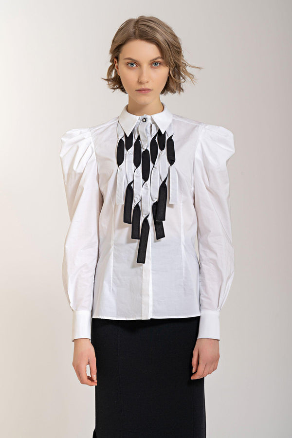 Shirt with Plastron