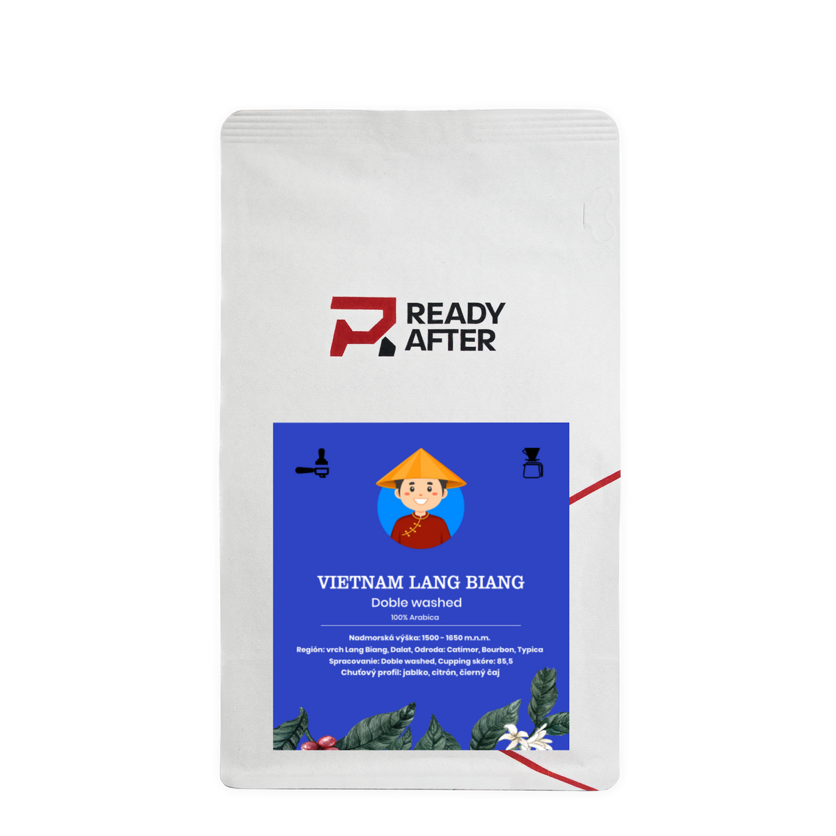 Vietnam Lang Biang Double washed - 100% Arabica Coffee Packaging: 200g