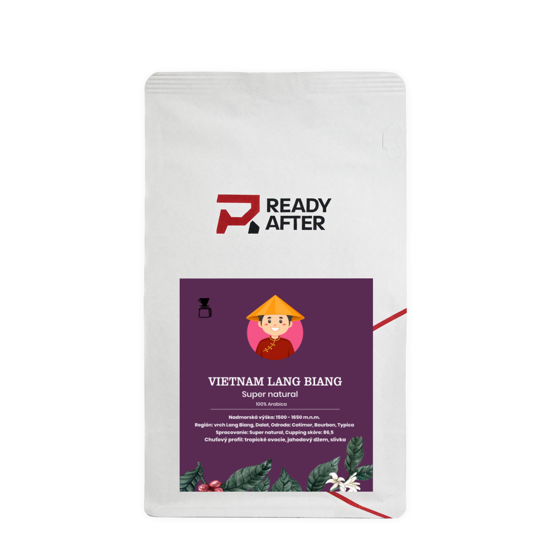 Vietnam Lang Biang Supernatural - 100% Arabica Káva Balení: 200g