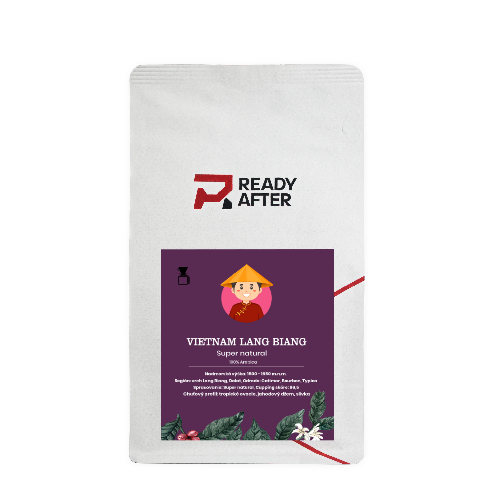 Vietnam Lang Biang Supernatural - 100% Arabica Káva Balení: 500g
