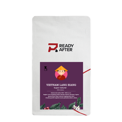 Vietnam Lang Biang Super Natural - 100% Arabica Coffee Packaging: 500g