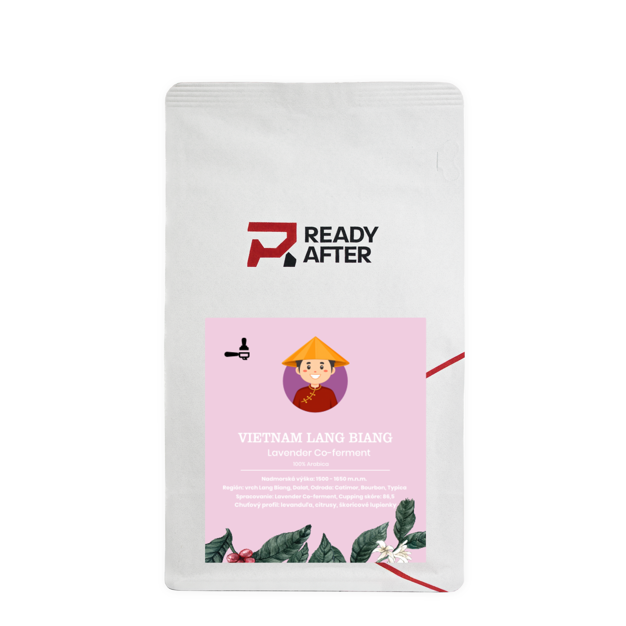 Vietnam Lang Biang Lavender Co-ferment - 100% Arabica Coffee Packaging: 200g