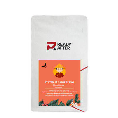 Vietnam Lang Biang Black Honey - 100% Arabica Coffee Packaging: 500g