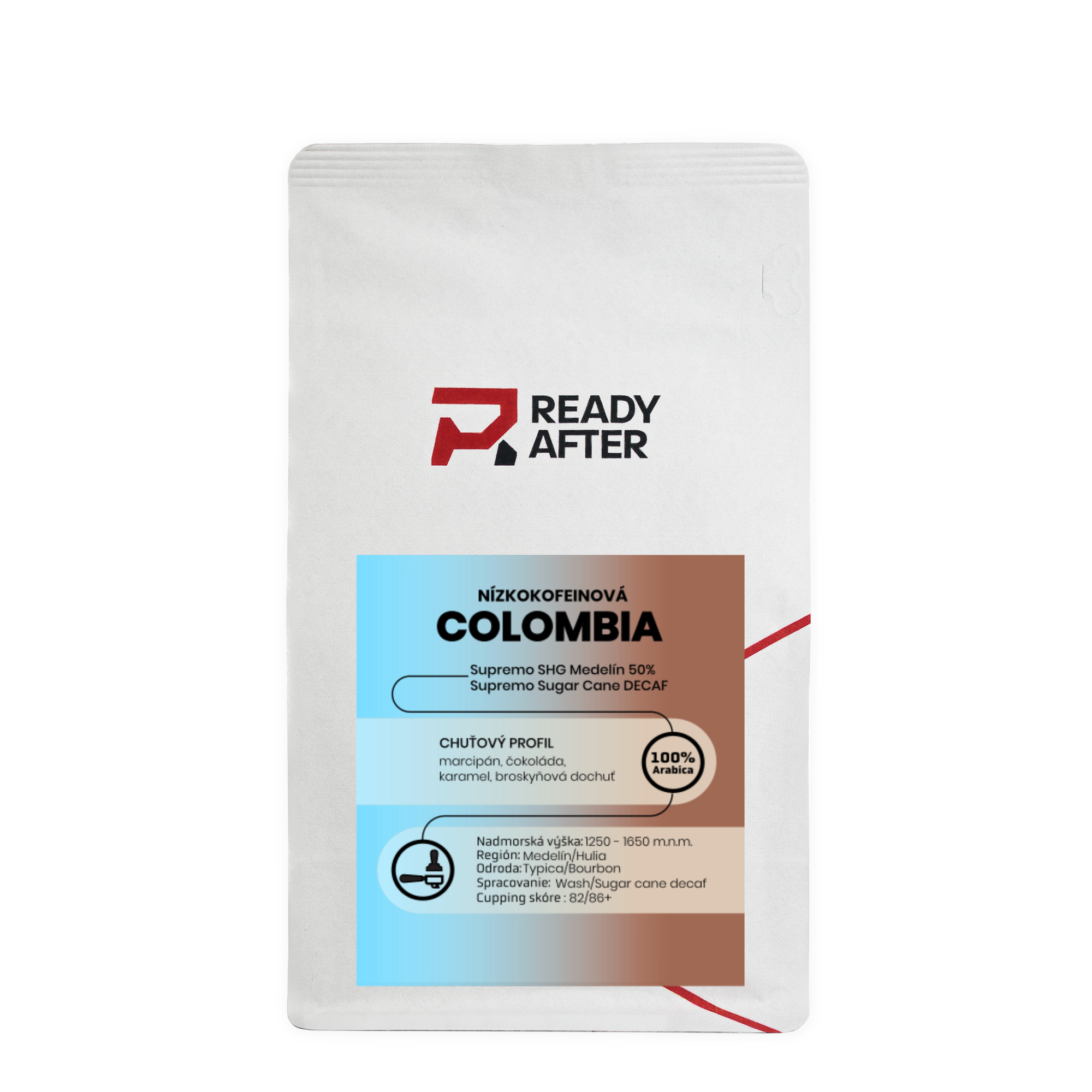 Kolumbie s nízkým obsahem kofeinu - 100% Arabica Balení: 500g
